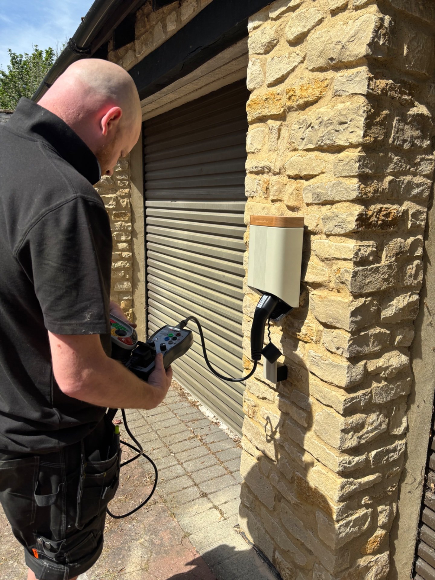 Simpsons 22kW EV Charger in Bicester